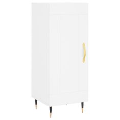 Vidaxl Skříň highboard bílá 34,5 x 34 x 180 cm kompozitní dřevo