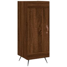 Vidaxl Skříň highboard hnědý dub 34,5 x 34 x 180 cm kompozitní dřevo