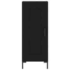 Vidaxl Skříň highboard černá 34,5 x 34 x 180 cm kompozitní dřevo