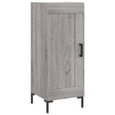 Vidaxl Skříň highboard šedá sonoma 34,5 x 34 x 180 cm kompozitní dřevo