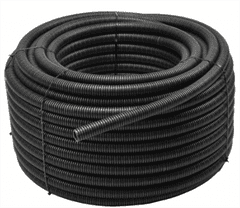 sapro Trubka ohebná instalační RKGS 20/15mm flexibilní samozhášivá 750N PVC UV černá 25m