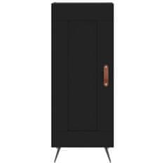 Vidaxl Skříň highboard černá 34,5 x 34 x 180 cm kompozitní dřevo