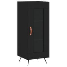 Vidaxl Skříň highboard černá 34,5 x 34 x 180 cm kompozitní dřevo