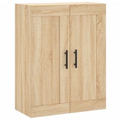 Vidaxl Skříň highboard dub sonoma 69,5 x 34 x 180 cm kompozitní dřevo