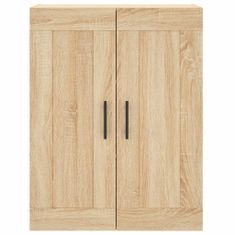 Vidaxl Skříň highboard dub sonoma 69,5 x 34 x 180 cm kompozitní dřevo