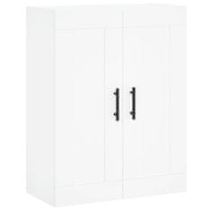 Vidaxl Skříň highboard bílá 69,5 x 34 x 180 cm kompozitní dřevo