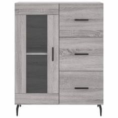 Vidaxl Skříň highboard šedá sonoma 69,5 x 34 x 180 cm kompozitní dřevo