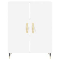 Vidaxl Skříň highboard bílá 69,5 x 34 x 180 cm kompozitní dřevo