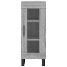 Vidaxl Skříň highboard šedá sonoma 34,5 x 34 x 180 cm kompozitní dřevo