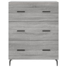 Vidaxl Skříň highboard šedá sonoma 69,5 x 34 x 180 cm kompozitní dřevo