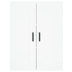 Vidaxl Skříň highboard bílá 69,5 x 34 x 180 cm kompozitní dřevo