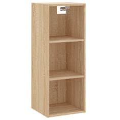 Vidaxl Skříň highboard dub sonoma 34,5x32,5x180 cm kompozitní dřevo