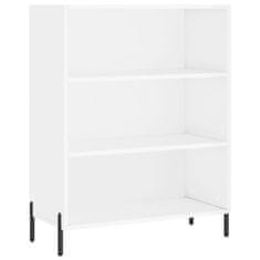 Greatstore Skříň highboard bílá 69,5 x 34 x 180 cm kompozitní dřevo