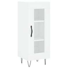 Vidaxl Skříň highboard bílá 34,5 x 34 x 180 cm kompozitní dřevo