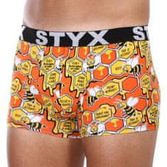 Styx 3PACK Pánské boxerky art sportovní guma nadrozměr (3R12914) - velikost 4XL