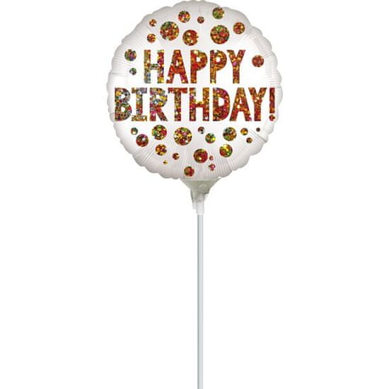 Amscan Fóliový párty balónek Happy Birthday