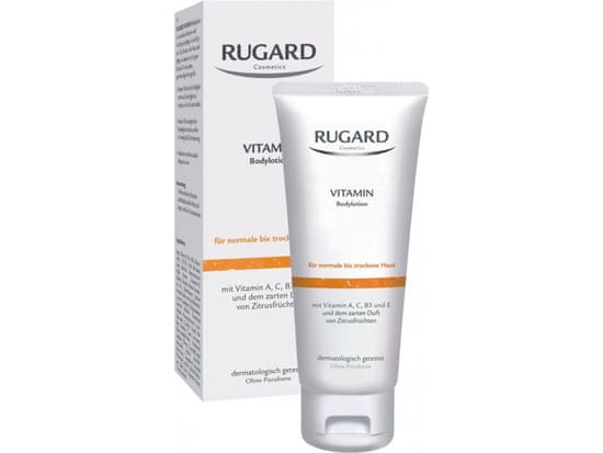 Rugard Vitaminové tělové mléko, 200 ml