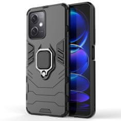 shumee Armored Case Cover pro Xiaomi Redmi Note 12 5G / Poco X5 5G Ring Armor Magnetic Holder Black