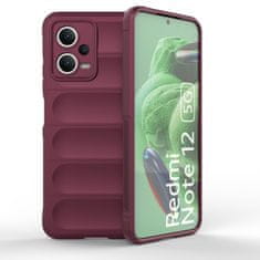 shumee Flexibilní kryt pro Xiaomi Redmi Note 12 5G / Poco X5 5G Magic Shield Case Burgundy