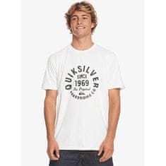 Quiksilver triko QUIKSILVER Circled Script Front White S