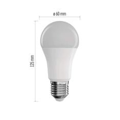 Emos Chytrá LED žárovka GoSmart A60 / E27 / 11 W (75 W) / 1 050 lm / RGB / stmívatelná / Zigbee