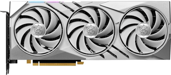 MSI GeForce RTX 4070 GAMING X SLIM WHITE 12G, 12GB GDDR6X