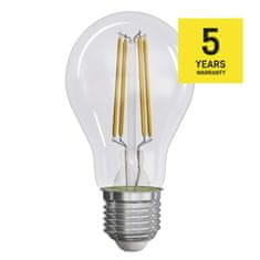 Emos LED žárovka Filament A60 A CLASS/ E27 / 5 W (75 W) / 1 060 lm / teplá bílá