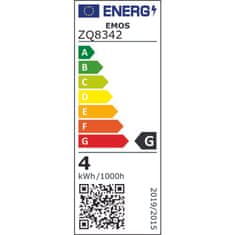 Emos LED žárovka Classic MR16 / GU10 / 3,8 W (30 W) / 320 lm / studená bílá