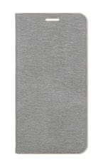 TopQ Pouzdro iPhone 15 Pro knížkové Luna Book stříbrné 105084