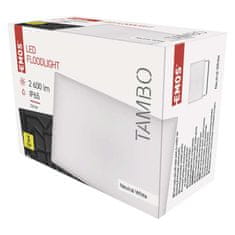 Emos LED reflektor TAMBO 30,5 W, černý, neutrální bílá