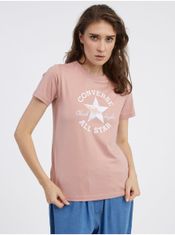 Converse Růžové dámské tričko Converse S