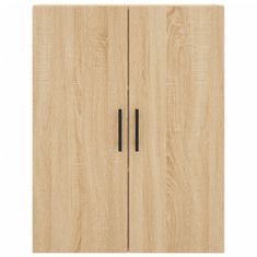 Vidaxl Skříň highboard dub sonoma 69,5 x 34 x 180 cm kompozitní dřevo