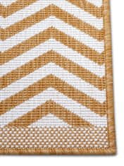 NORTHRUGS Kusový koberec Twin Supreme 105795 Palma Ochre – na ven i na doma 80x150