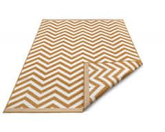 NORTHRUGS Kusový koberec Twin Supreme 105795 Palma Ochre – na ven i na doma 80x150