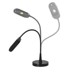 Emos LED stolní lampa black & home, černá