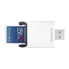 Samsung Paměťová karta PRO Plus SDXC (160R/ 120W) 256 GB + USB adaptér