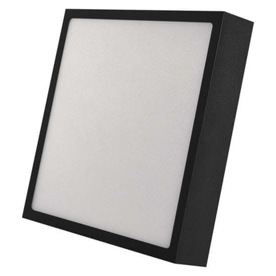 Emos LED svítidlo NEXXO černé, 22,5 x 22,5 cm, 21 W, teplá/neutrální bílá