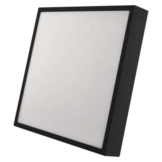 Emos LED svítidlo NEXXO černé, 30 x 30 cm, 28,5 W, teplá/neutrální bílá