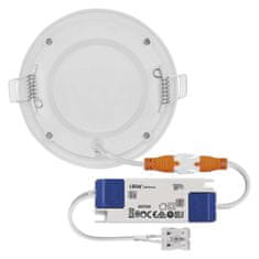 Emos LED podhledové svítidlo NEXXO bílé, 12 cm, 7 W, neutrální bílá