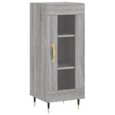 Vidaxl Skříň highboard šedá sonoma 34,5 x 34 x 180 cm kompozitní dřevo