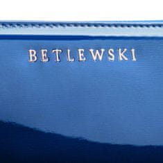 Betlewski Kožená dámská peněženka Zbpd-Bs-5201 Blue