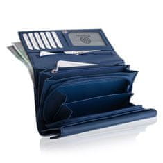 Betlewski Dámská kožená peněženka Bpd-Ss-12 Blue