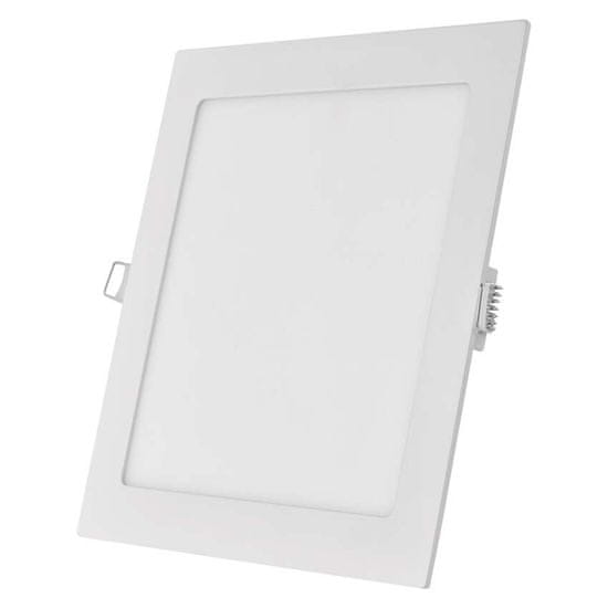 Emos LED podhledové svítidlo NEXXO bílé, 22,5 x 22,5 cm, 18 W, teplá bílá