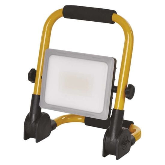 Emos LED reflektor ILIO přenosný, 31 W, černý/žlutý, neutrální bílá