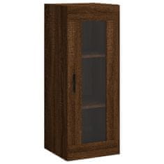 Greatstore Skříň highboard hnědý dub 34,5 x 34 x 180 cm kompozitní dřevo