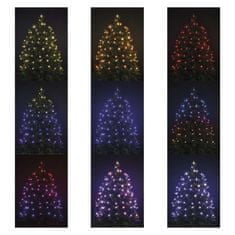Emos LED vánoční řetěz, 10 m, venkovní i vnitřní, RGB, ovladač, programy, časovač