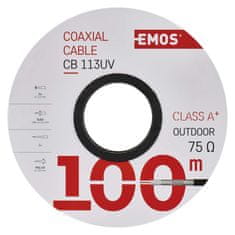 Emos Koaxiální kabel CB113UV, 100m