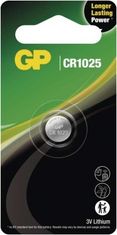 GP lithiová knoflíková baterie CR1025