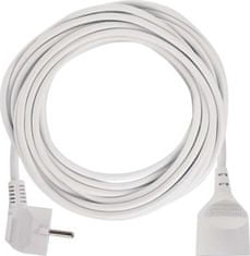 Emos Prodlužovací kabel 10 m / 1 zásuvka / bílý / PVC / 1 mm2