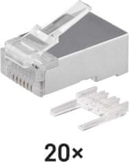 Emos Konektor RJ45 pro FTP CAT6 (drát) CAT6